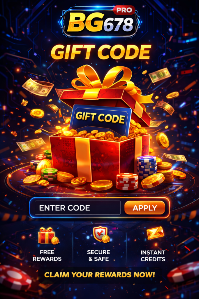 how to get bg678 gift code
